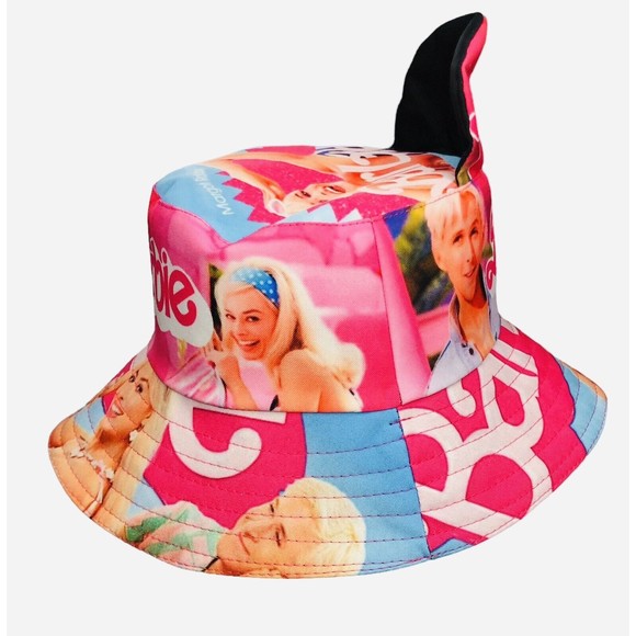 Barbie Movie Children’s Bucket Hat Probably Crown Margot Robbie Ken HTF Unique - Picture 4 of 10